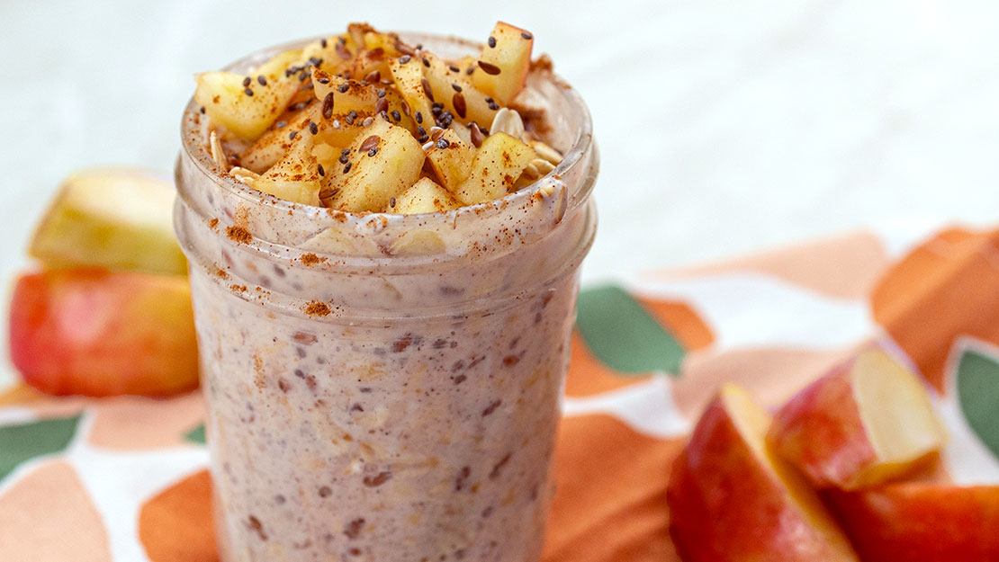 Apple Pie Overnight Oats