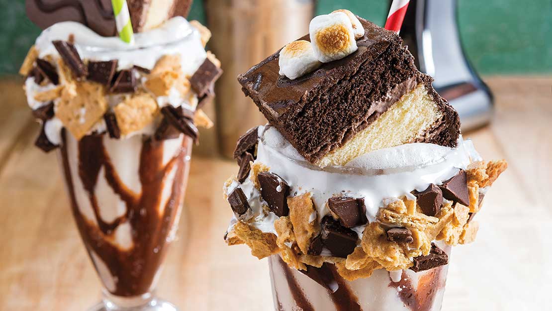 Extreme S’mores Milkshake