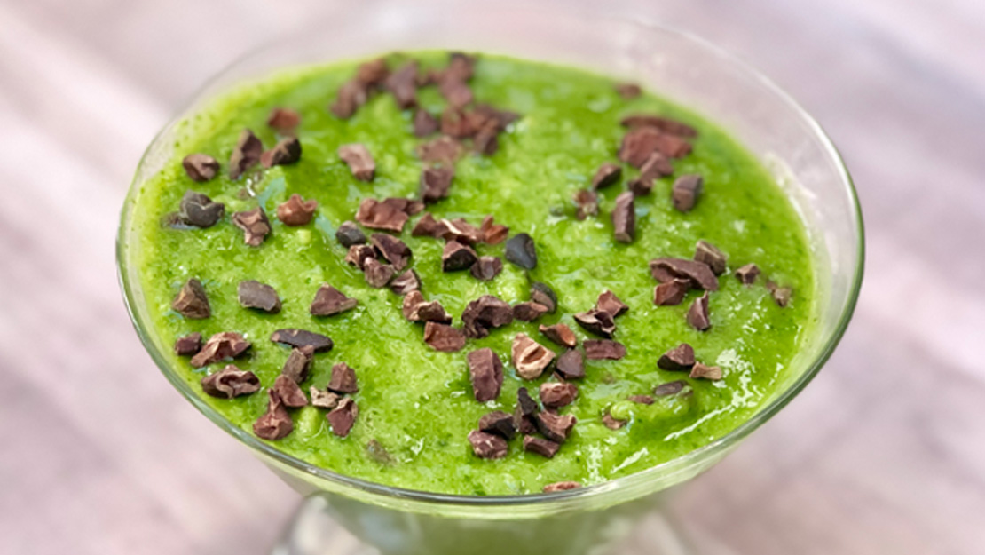 Mint Chocolate Chip Smoothie - Recipe from Price Chopper