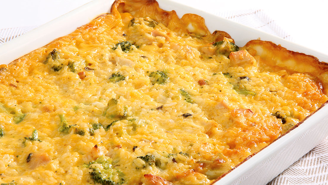 Broccoli, Rice, Cheese, and Chicken Casserole - Recipe from Price Chopper