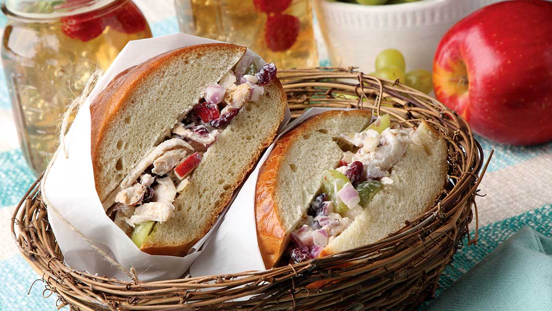 Greek Yogurt Chicken Salad Sandwich