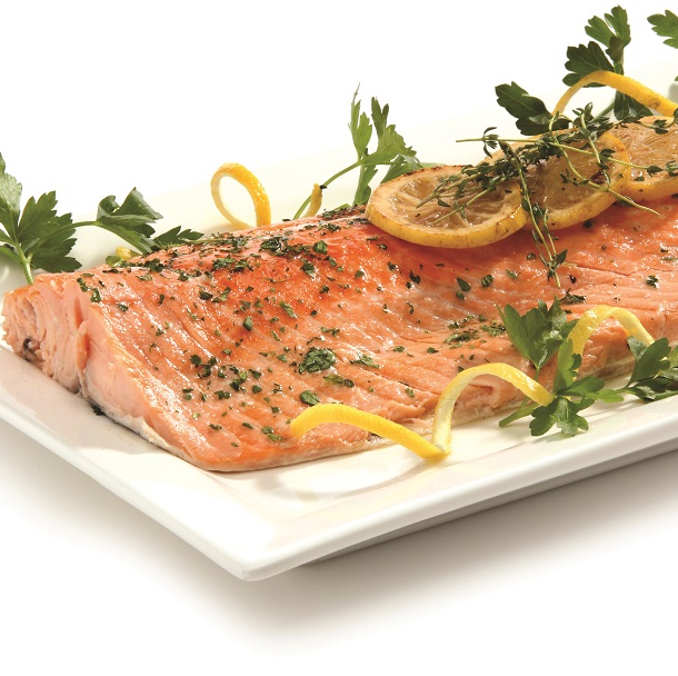 Baked Salmon with Lemon, Dill and Parsley - Recipe from Price Chopper