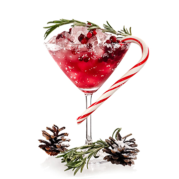 Christmas Cranberry Martini 