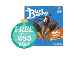 Blue Bunny Cones, Bars or Sandwiches 6-9ct, Selected Varieties