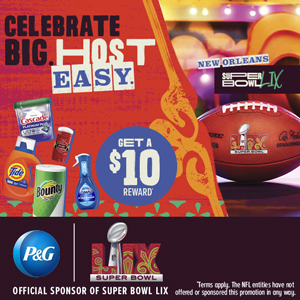 Celebrate Big and Host Easy with P&G