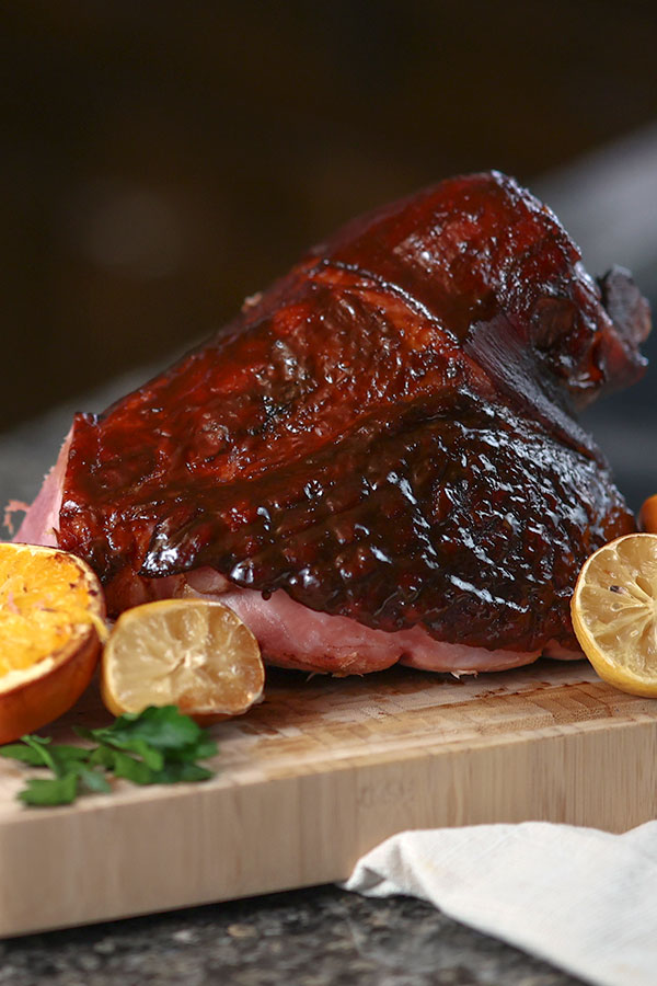 Citrus-Molasses Glazed Ham Citrus-Molasses Glazed Ham
